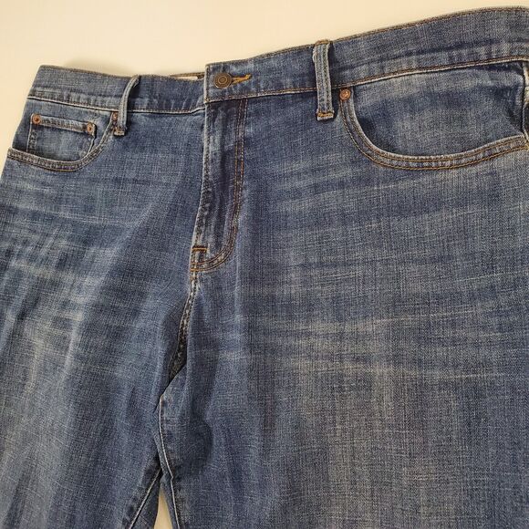 Lucky Brand Men's 221 Straight Blue Jeans 40/30 - Picture 7 of 7
